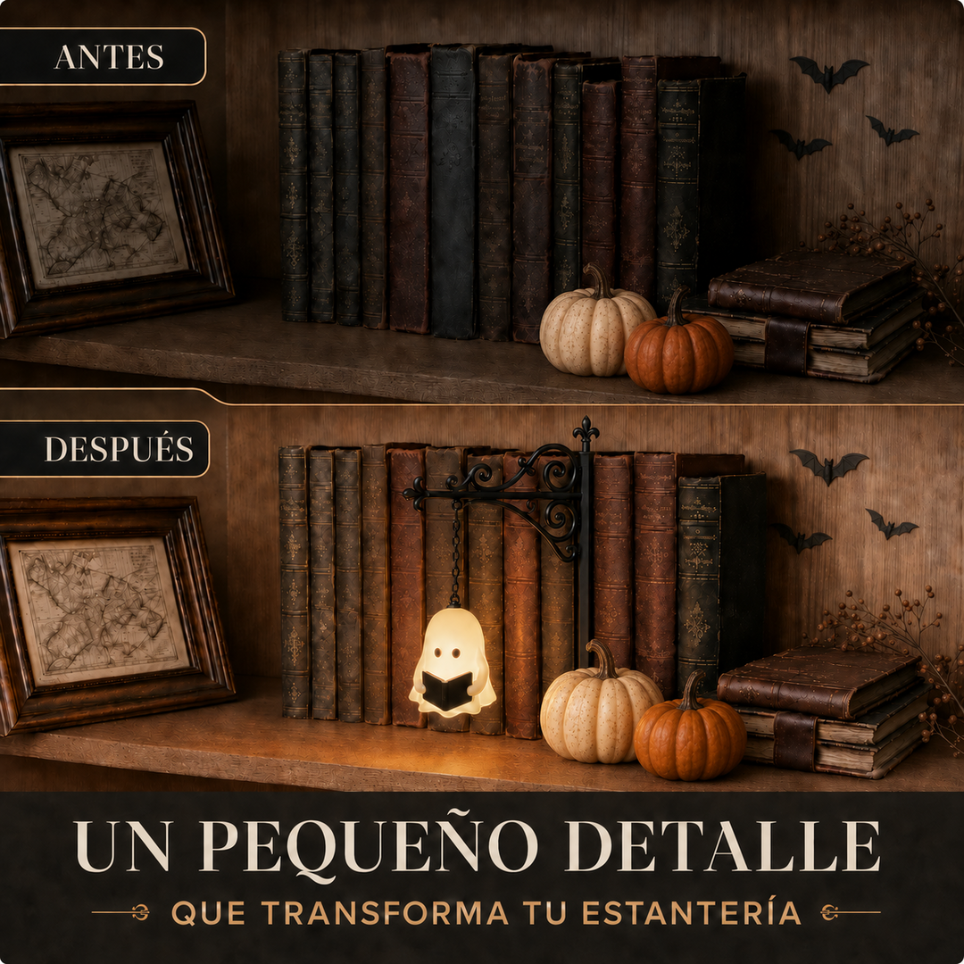 Luz Fantasma Lector para Estantería