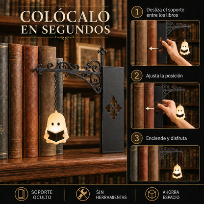 Luz Fantasma Lector para Estantería